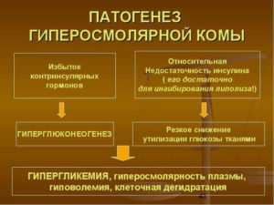 патогенез гиперосмолярной комы