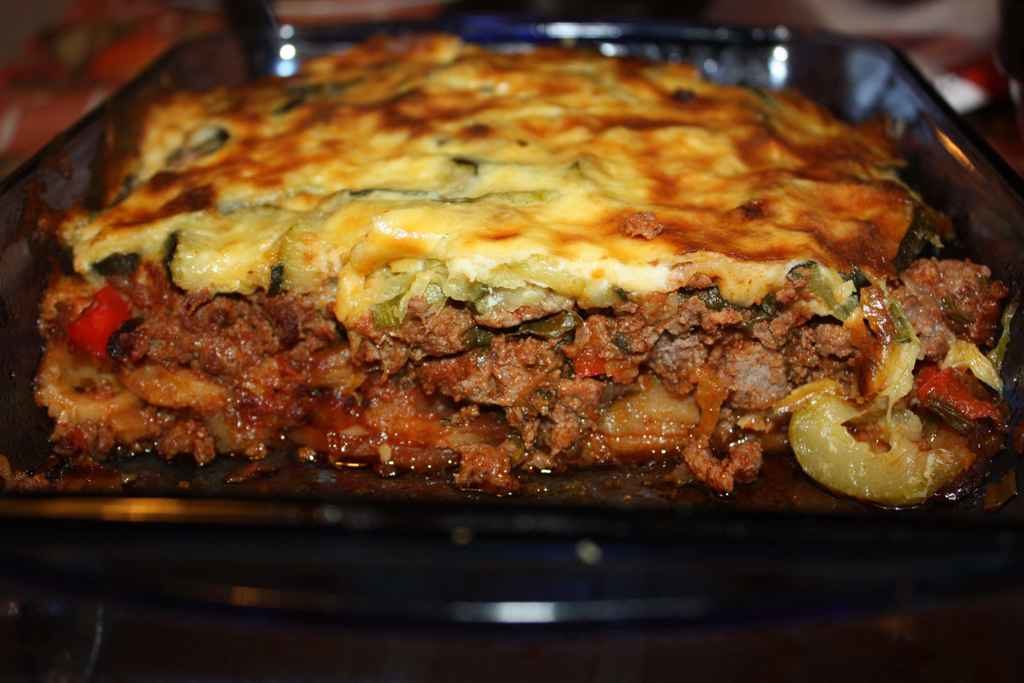 мусака с мясом
