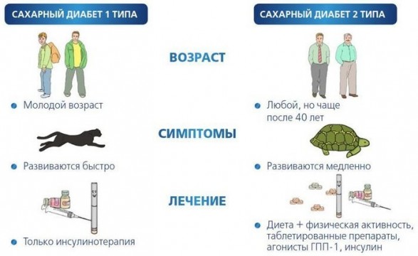 Беременность и сахарный диабет у женщин и мужчин 1 и 2 типа